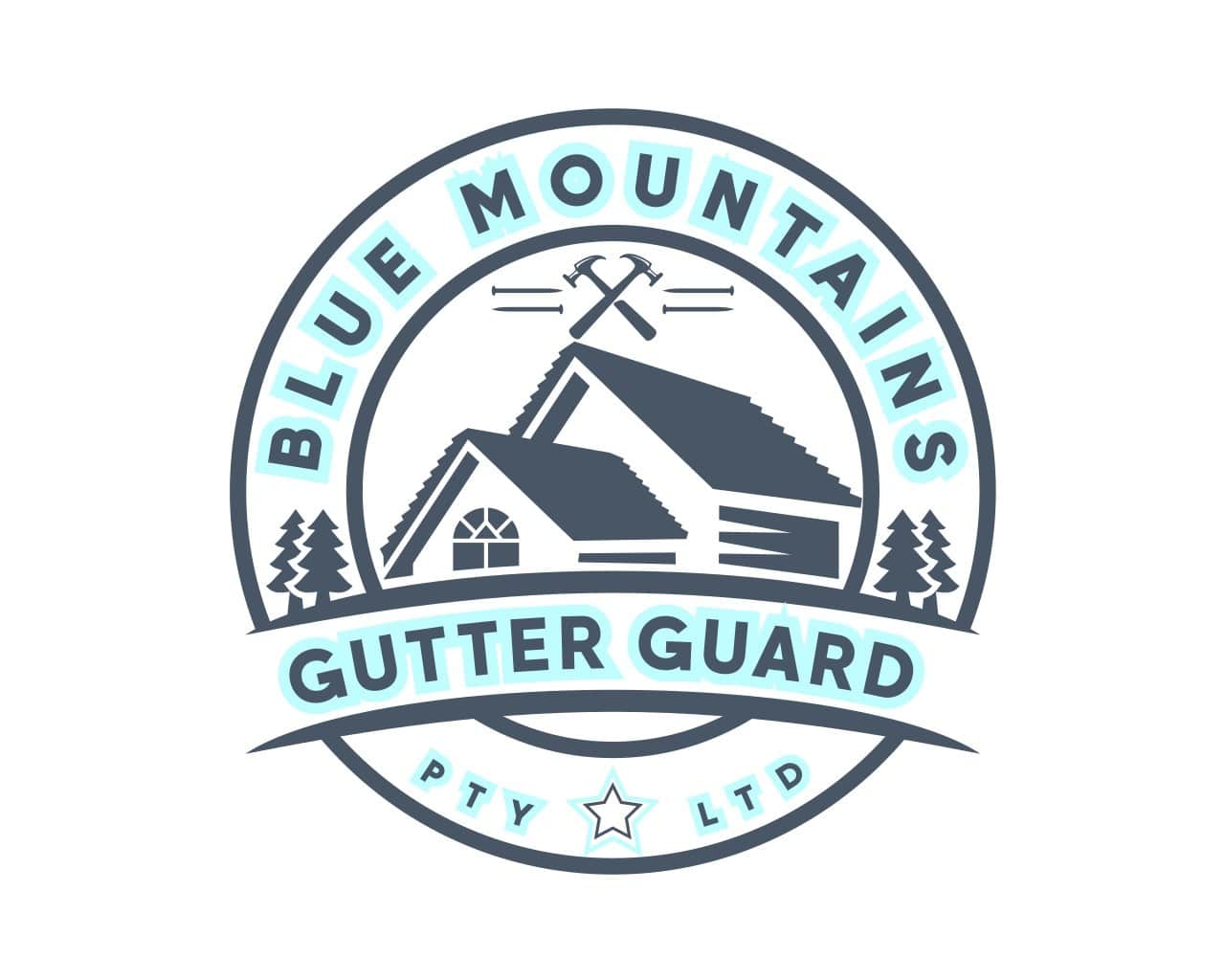 The official logo of Blue Mountains Gutter Guard, representing our commitment to providing top-quality gutter guard solutions in the Blue Mountains region